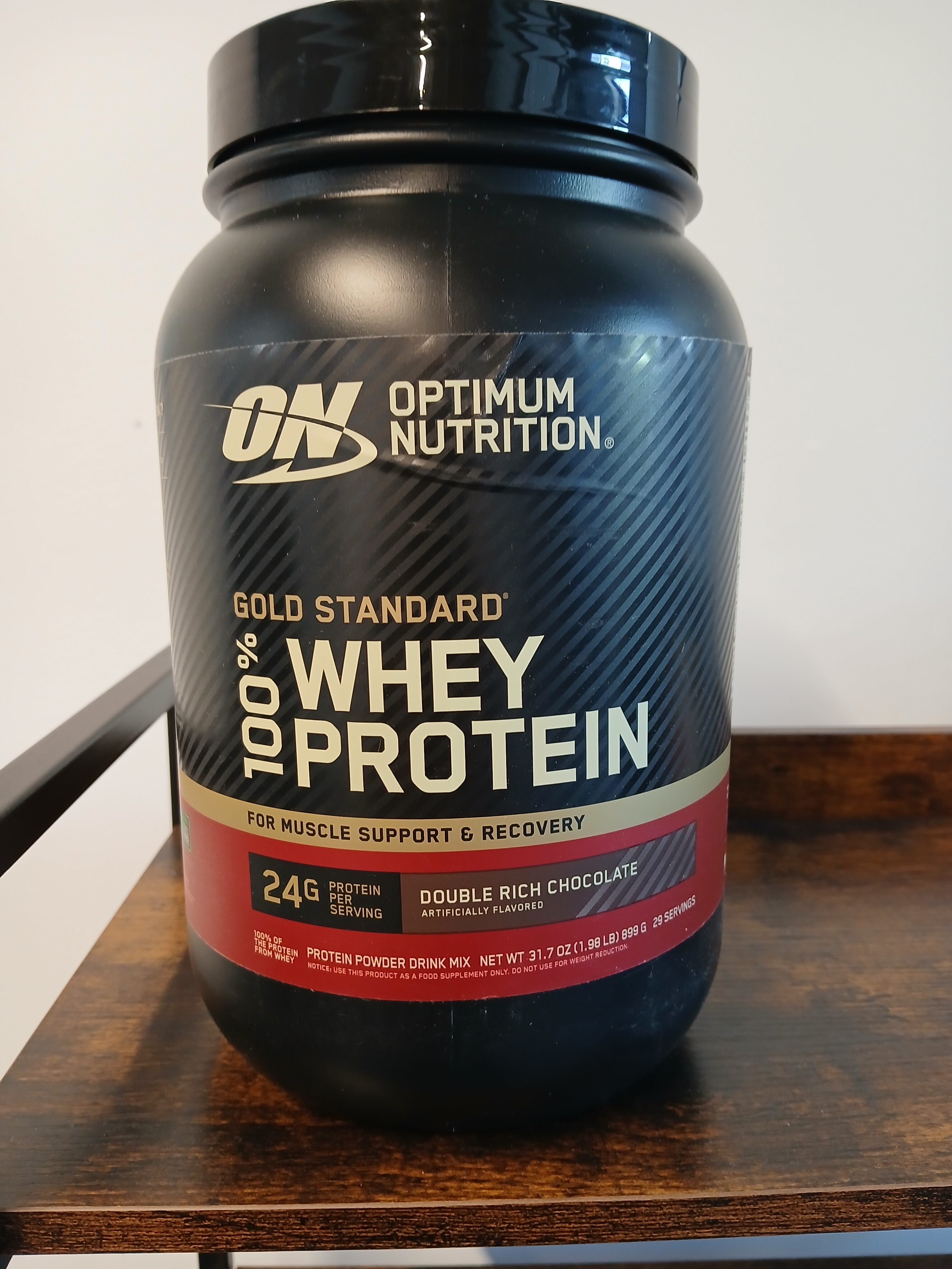 Gold Standard Whey Protein (Rich Double Chocolate, 29 Servings)